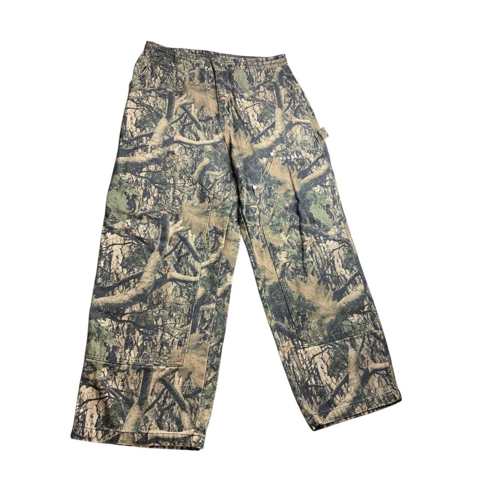 YoungLA Camo Carpenter Pants Men’s Medium Hunting Canvas Utility Streetwear NWOT